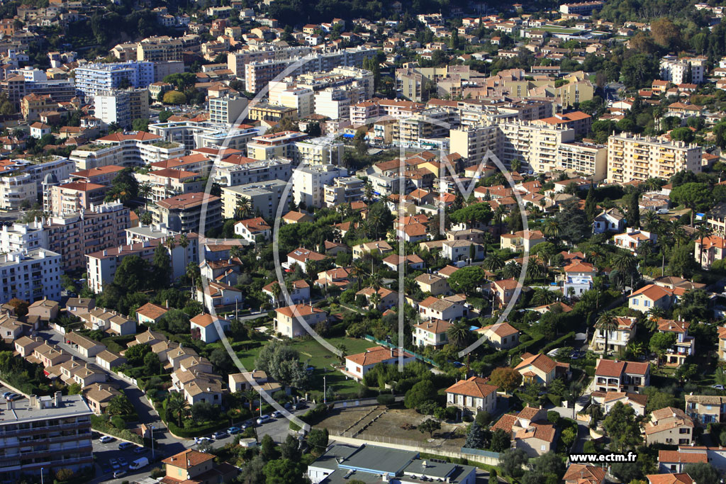 Photo arienne de Cagnes-sur-Mer (Avenue Ziem)