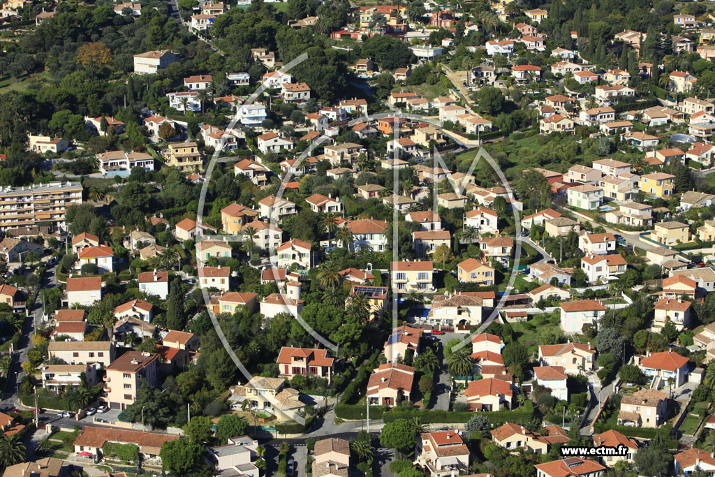 Photo arienne de Cagnes-sur-Mer (Avenue Ziem)