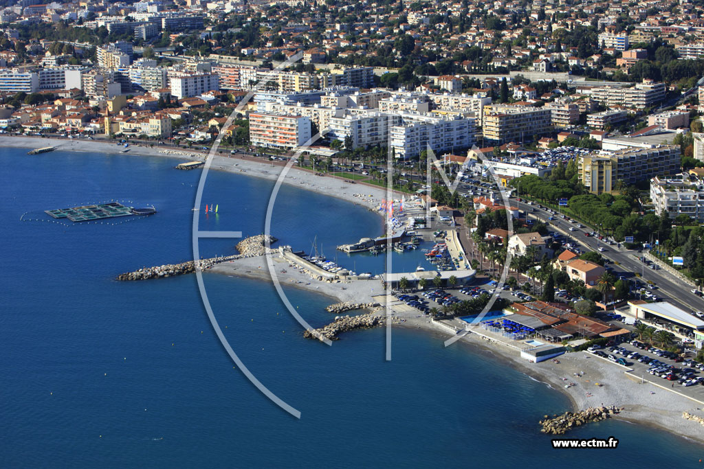 Photo arienne de Cagnes-sur-Mer (Boulevard de la Plage)
