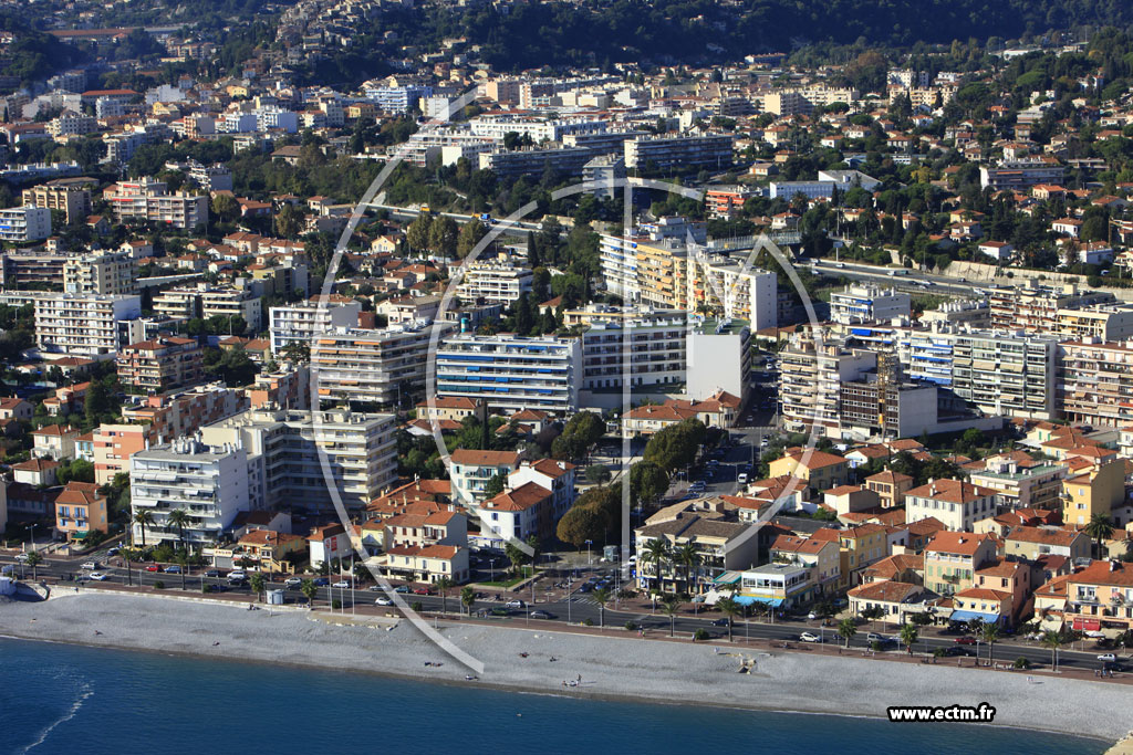Photo arienne de Cagnes-sur-Mer (Boulevard de la Plage)