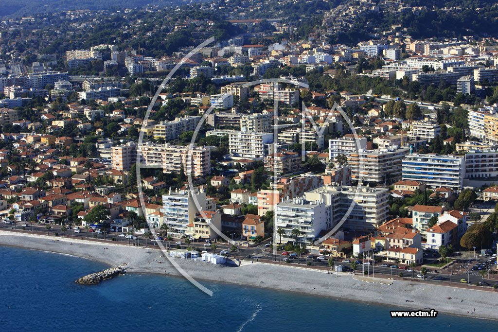 Photo arienne de Cagnes-sur-Mer (Boulevard de la Plage)