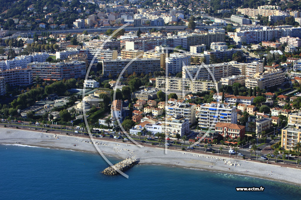 Photo arienne de Cagnes-sur-Mer (Boulevard de la Plage)