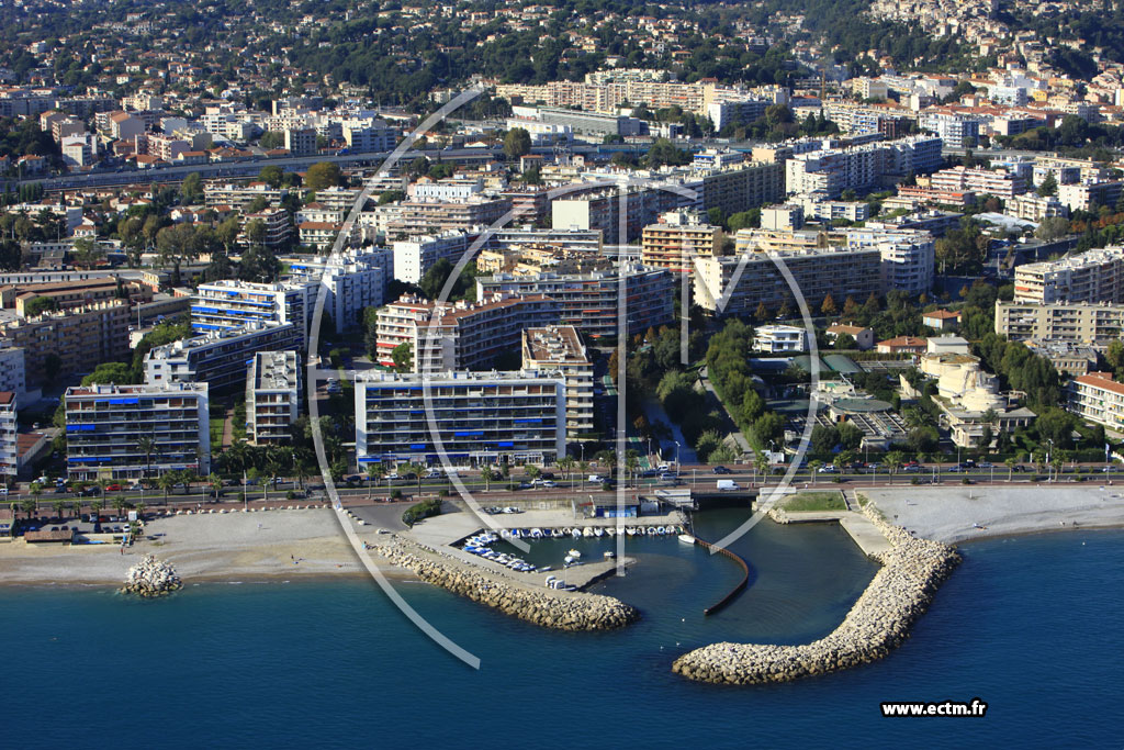 Photo arienne de Cagnes-sur-Mer (Boulevard de la Plage)