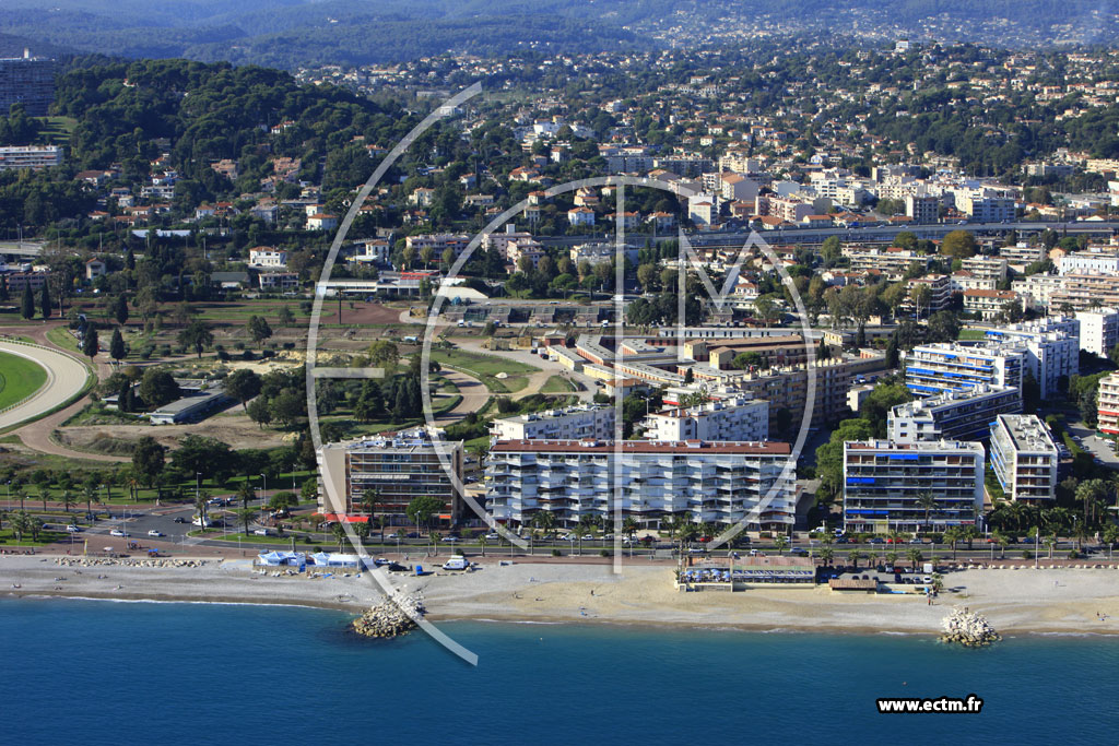 Photo arienne de Cagnes-sur-Mer (Boulevard de la Plage)