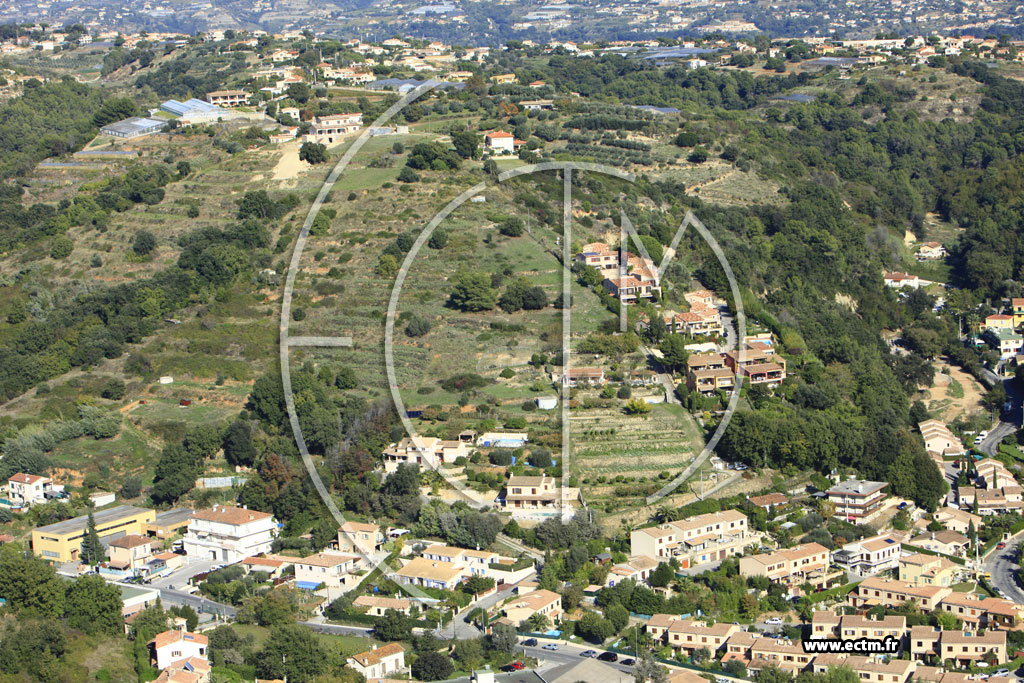Photo arienne de Cagnes-sur-Mer (Chemin de la Campanette)