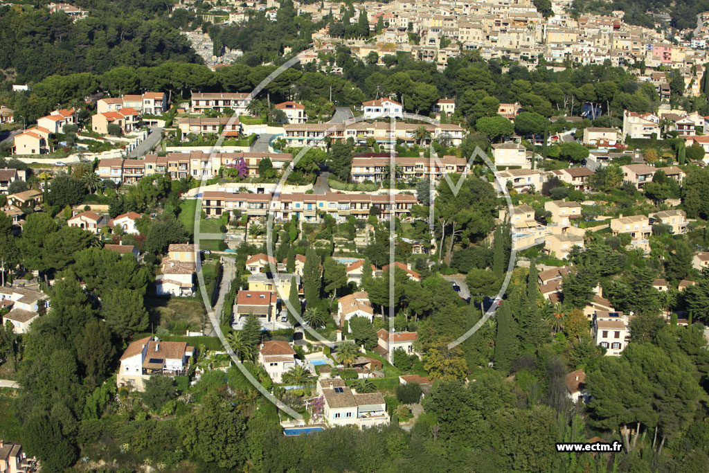 Photo arienne de Cagnes-sur-Mer (Chemin du Collet de l'Hubac)