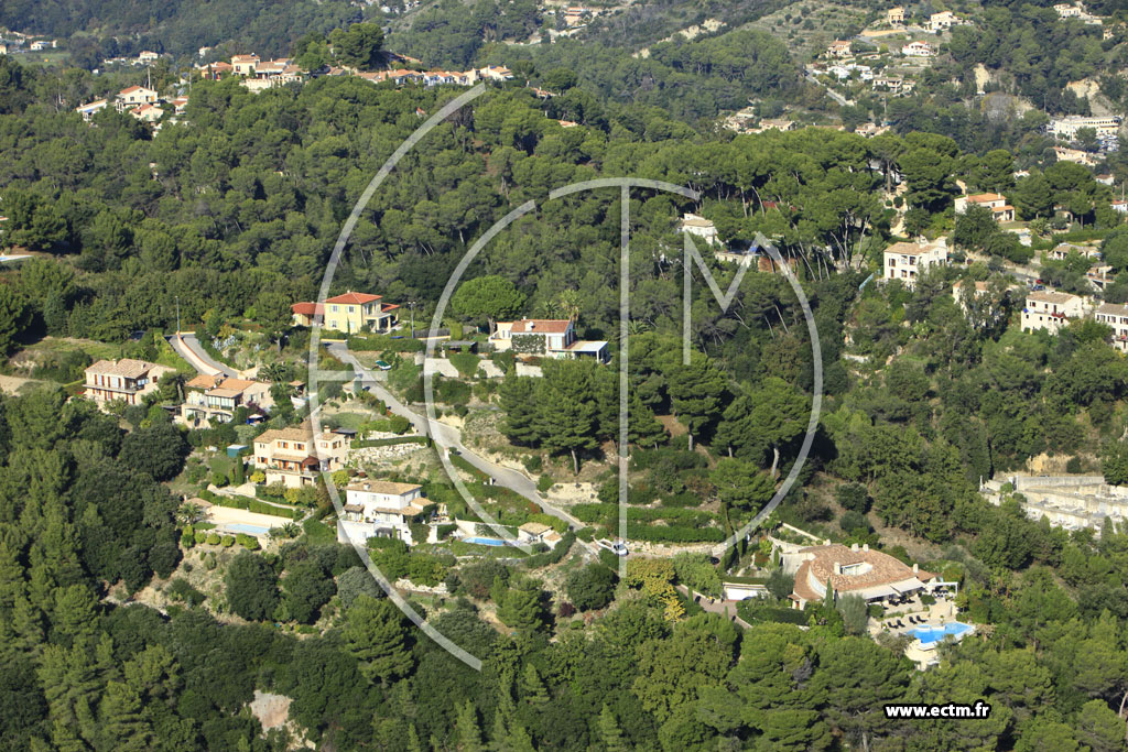 Photo arienne de Cagnes-sur-Mer (Chemin du Pain de Sucre)