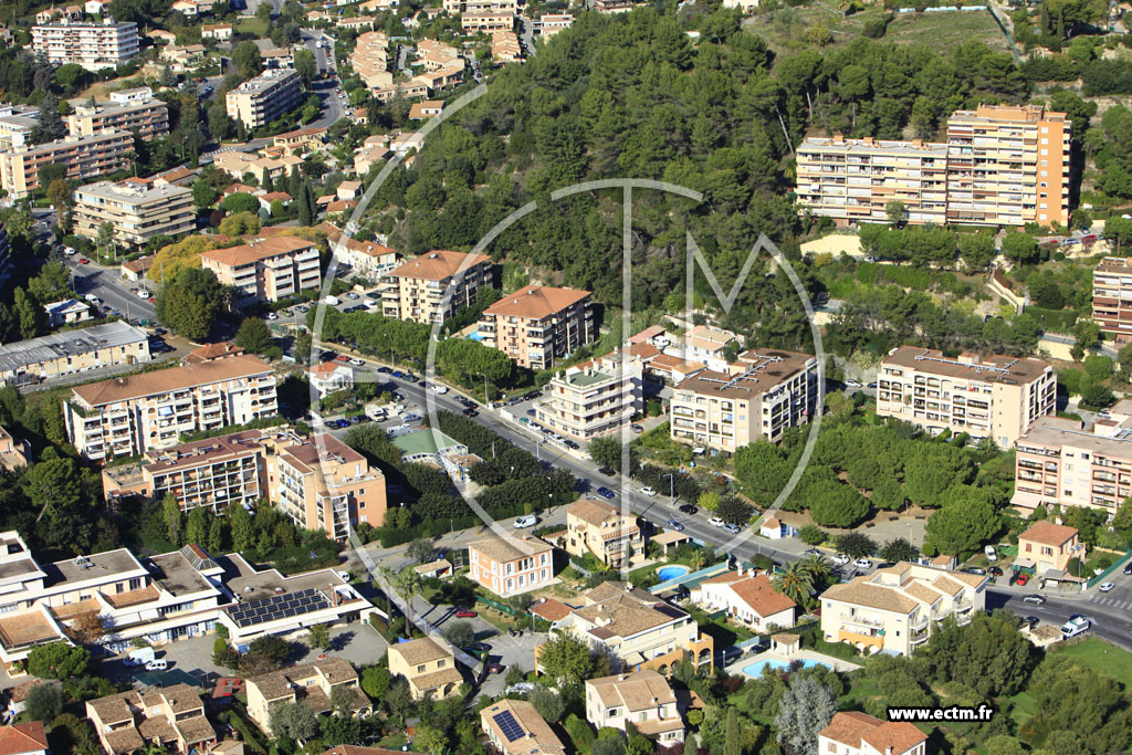 Photo arienne de Cagnes-sur-Mer (Chemin du Val Fleuri)
