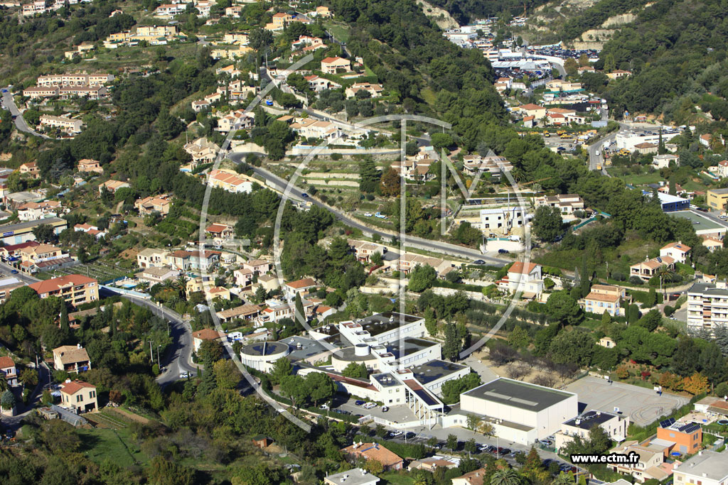 Photo arienne de Cagnes-sur-Mer (Chemin du Vallon des Vaux)