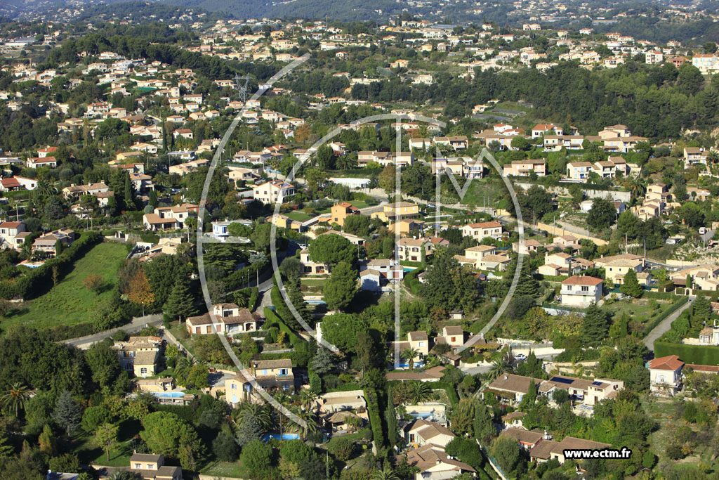 Photo arienne de Cagnes-sur-Mer (Impasse de France)