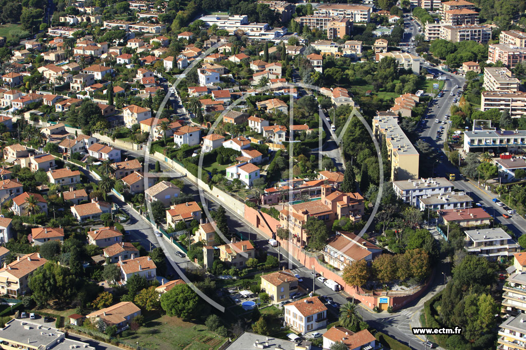 Photo arienne de Cagnes-sur-Mer (Les Brguires)