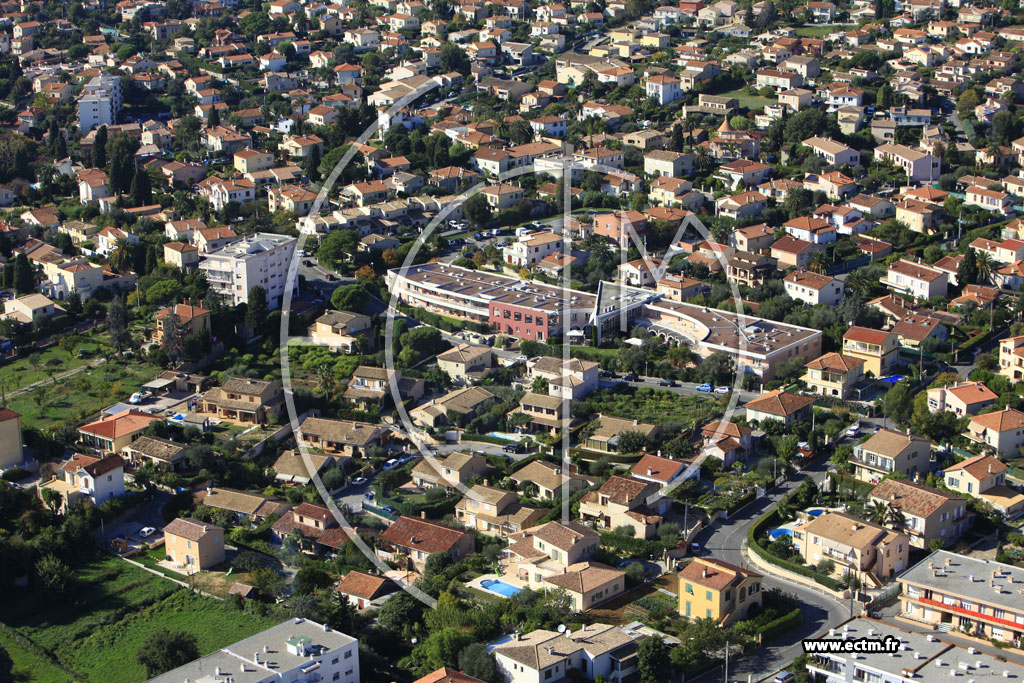 Photo arienne de Cagnes-sur-Mer (Les Brguires)
