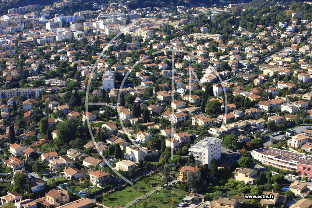 Photo arienne de Cagnes-sur-Mer (Les Brguires)