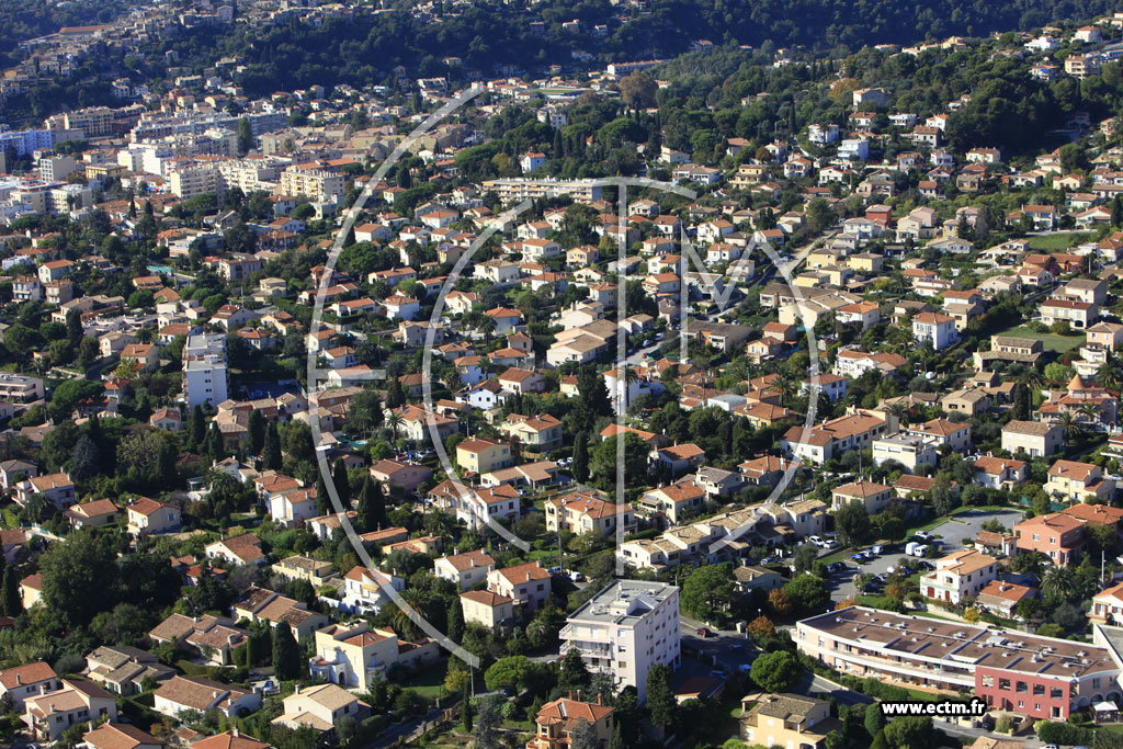 Photo arienne de Cagnes-sur-Mer (Les Brguires)