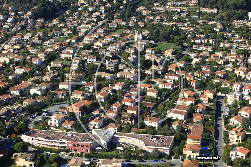 Photo arienne de Cagnes-sur-Mer (Les Brguires)
