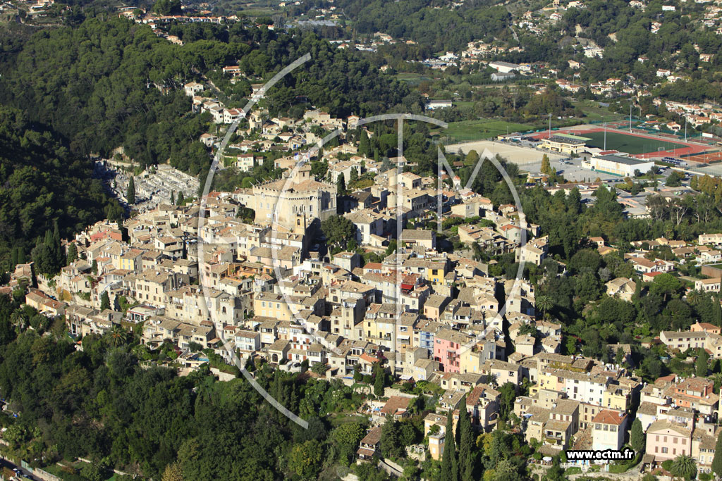 Photo arienne de Cagnes-sur-Mer (Les Hauts de Cagnes)