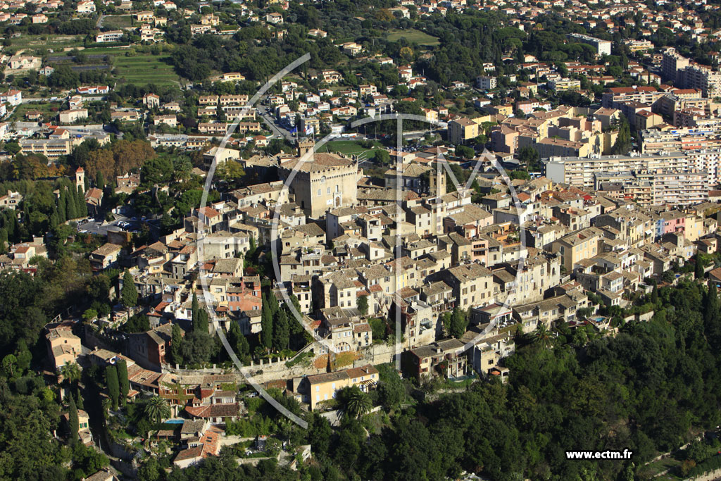 Photo arienne de Cagnes-sur-Mer (Les Hauts de Cagnes)