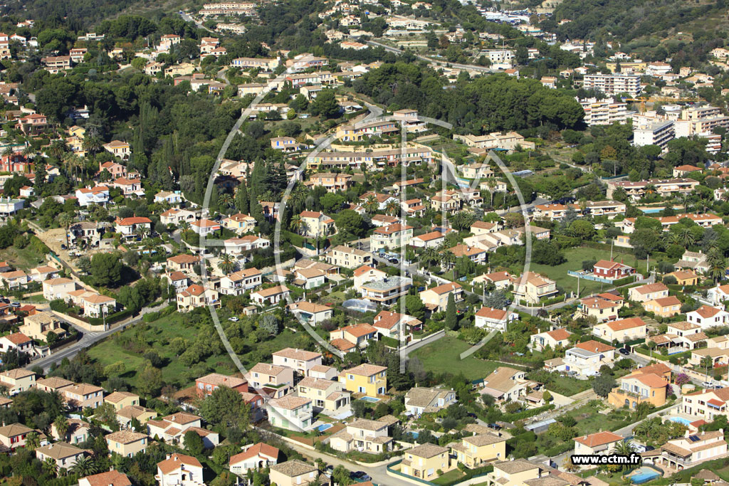 Photo arienne de Cagnes-sur-Mer (Monte Paul Czanne)