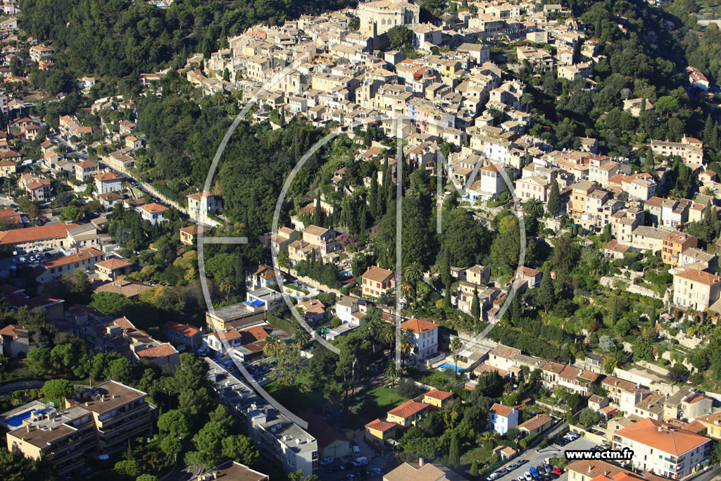Photo arienne de Cagnes-sur-Mer (Rue des Combes)