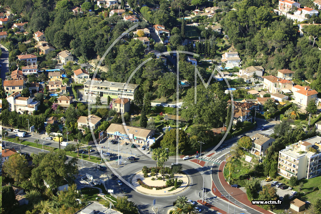 Photo arienne de Cagnes-sur-Mer (Rue Jules Verne)