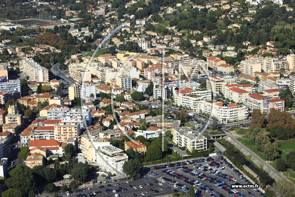 Photo arienne de Cagnes-sur-Mer (Rue Louis Negro)