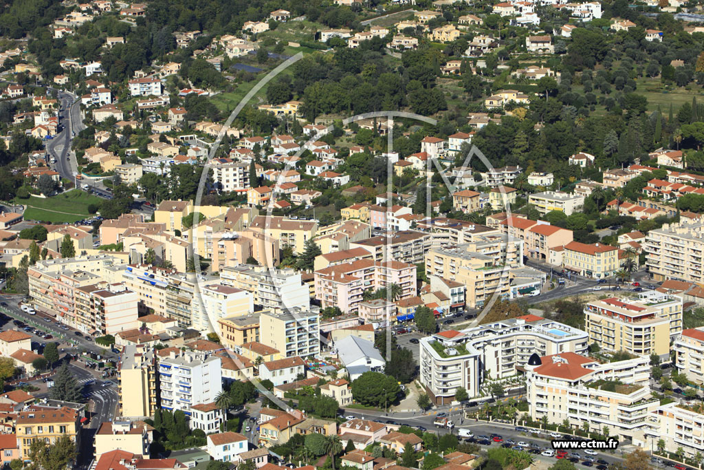 Photo arienne de Cagnes-sur-Mer (Rue Louis Negro)