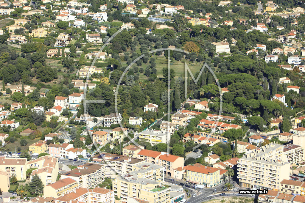 Photo arienne de Cagnes-sur-Mer (Rue Netter)