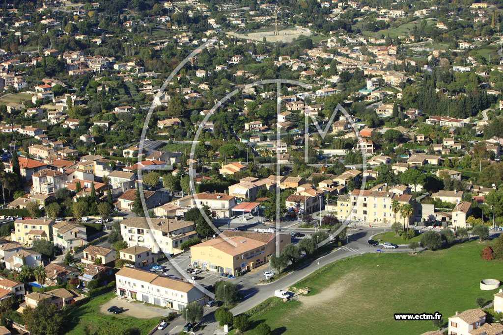 Photo arienne de La Colle-sur-Loup