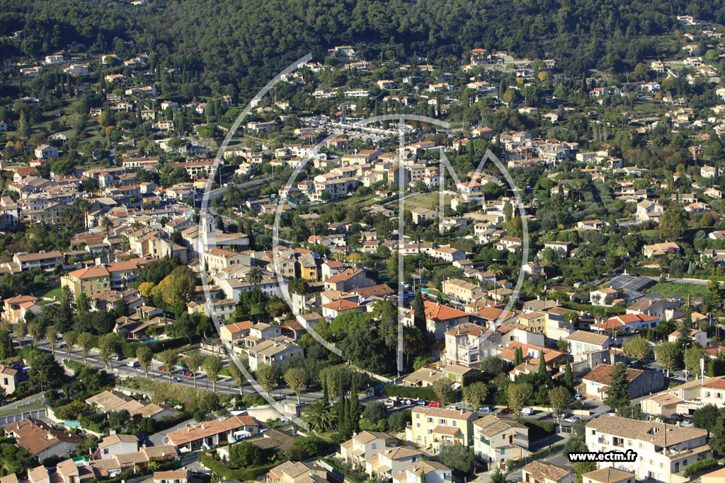 Photo arienne de La Colle-sur-Loup