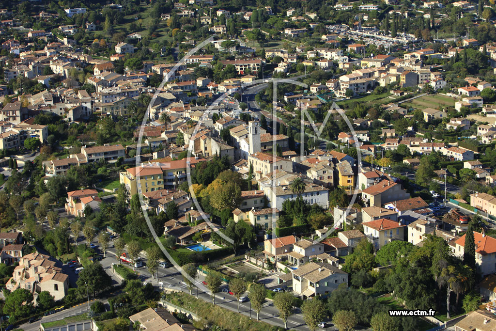 Photo arienne de La Colle-sur-Loup