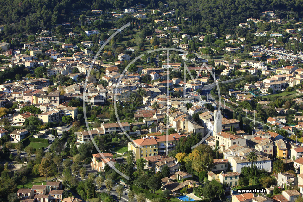 Photo arienne de La Colle-sur-Loup