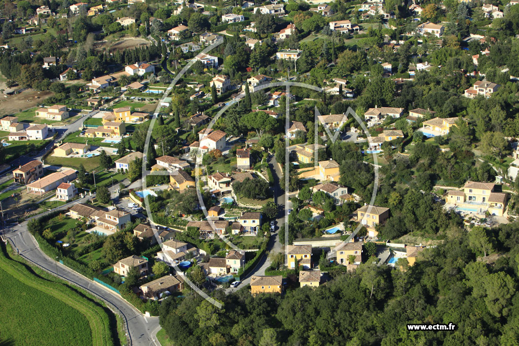 Photo arienne de La Colle-sur-Loup  (Avenue Antony Fabre)