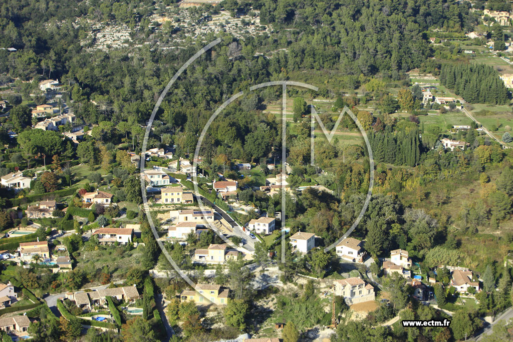 Photo arienne de La Colle-sur-Loup (Lotissement de l'Olivette Haut)