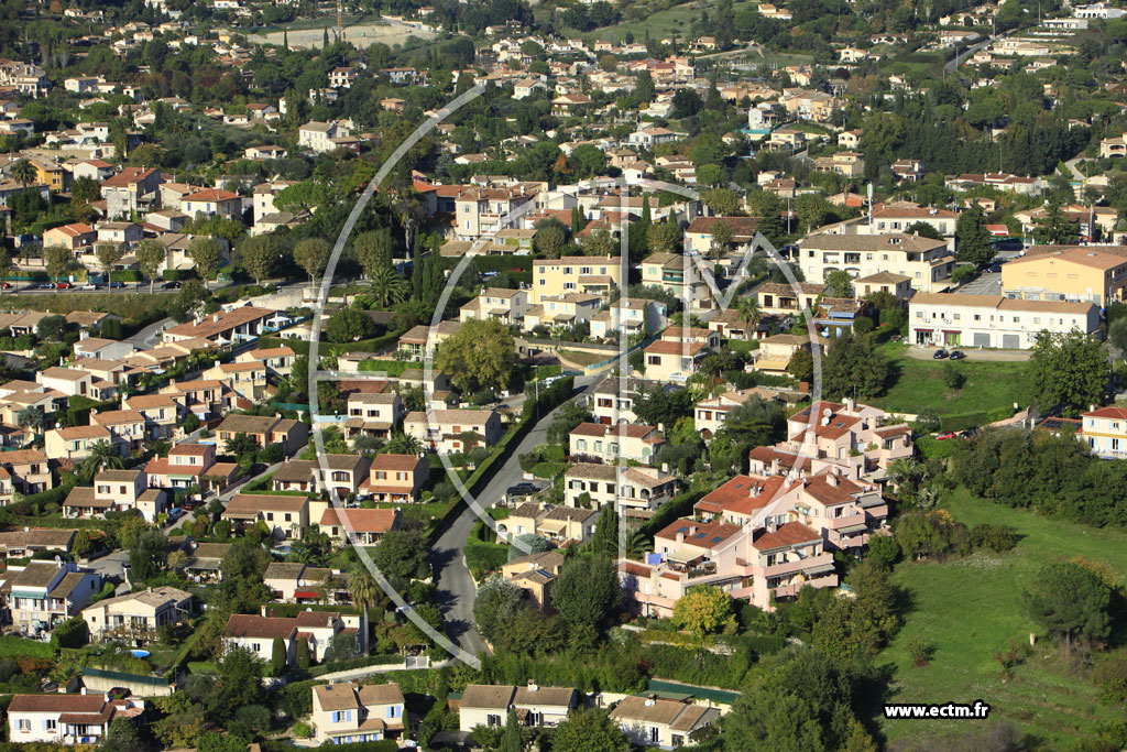 Photo arienne de La Colle-sur-Loup (Rsidence du Puits de l'Evque)