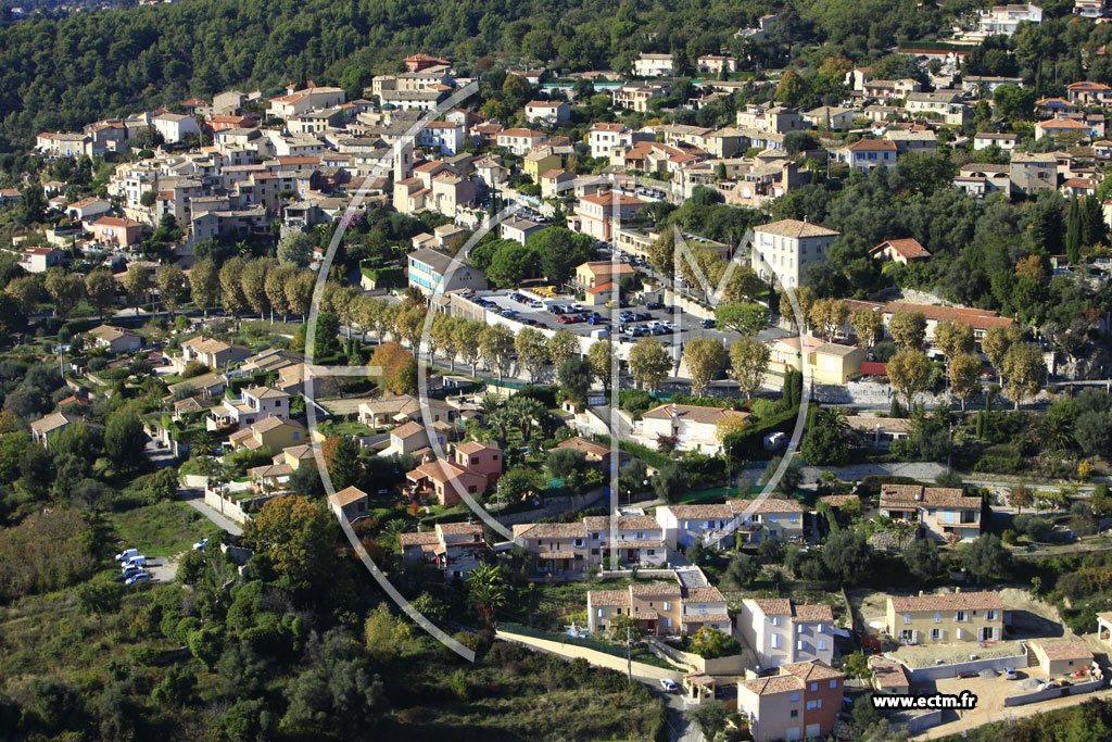 Photo arienne de La Gaude
