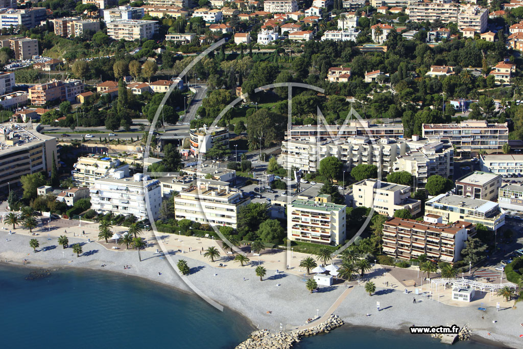 Photo arienne de Saint-Laurent-du-Var (Ancienne route du Bord de Mer)