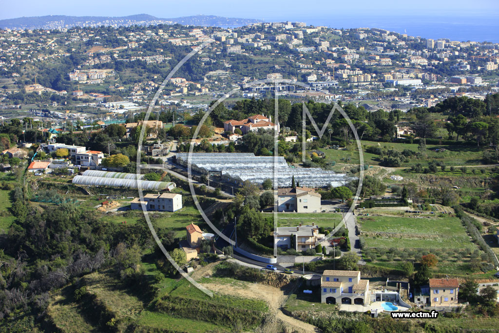 Photo arienne de Saint-Laurent-du-Var (Chemin de l'Estelle)