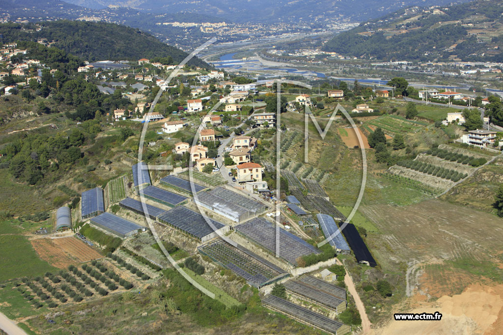 Photo arienne de Saint-Laurent-du-Var (Chemin des Oeillets)