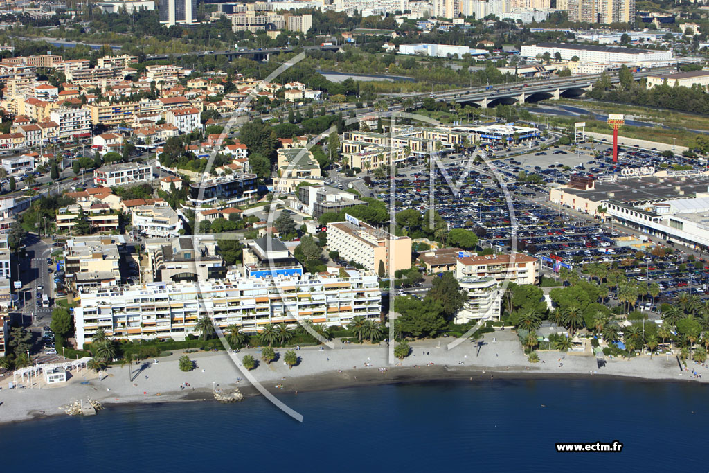 Photo arienne de Saint-Laurent-du-Var (Promenade de Landsberg am Lech)
