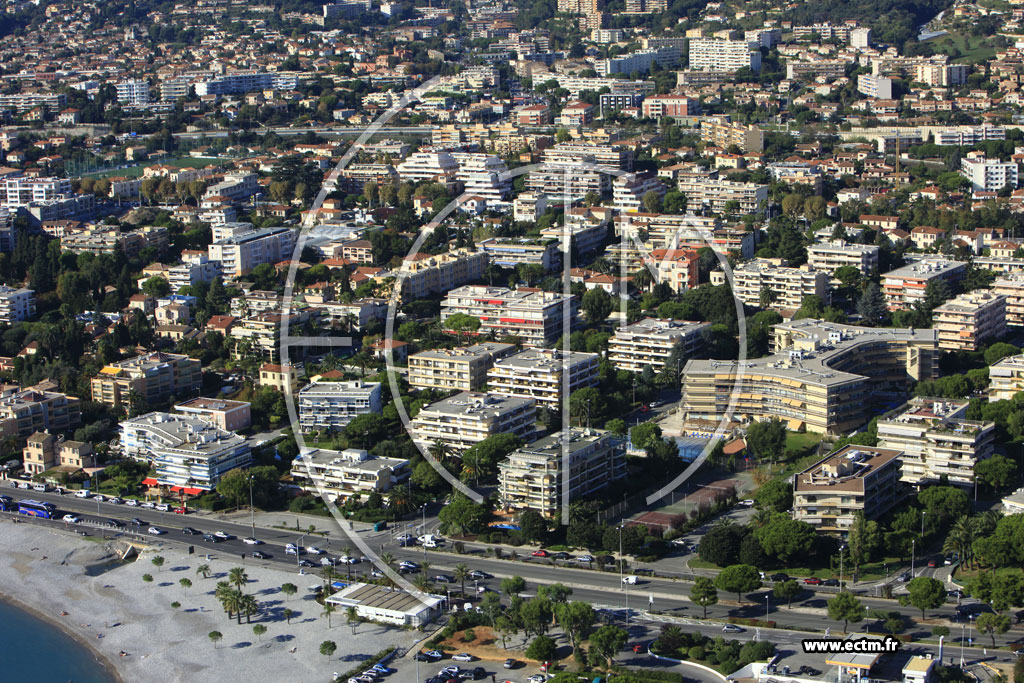 Photo arienne de Saint-Laurent-du-Var (Route du Bord de Mer)