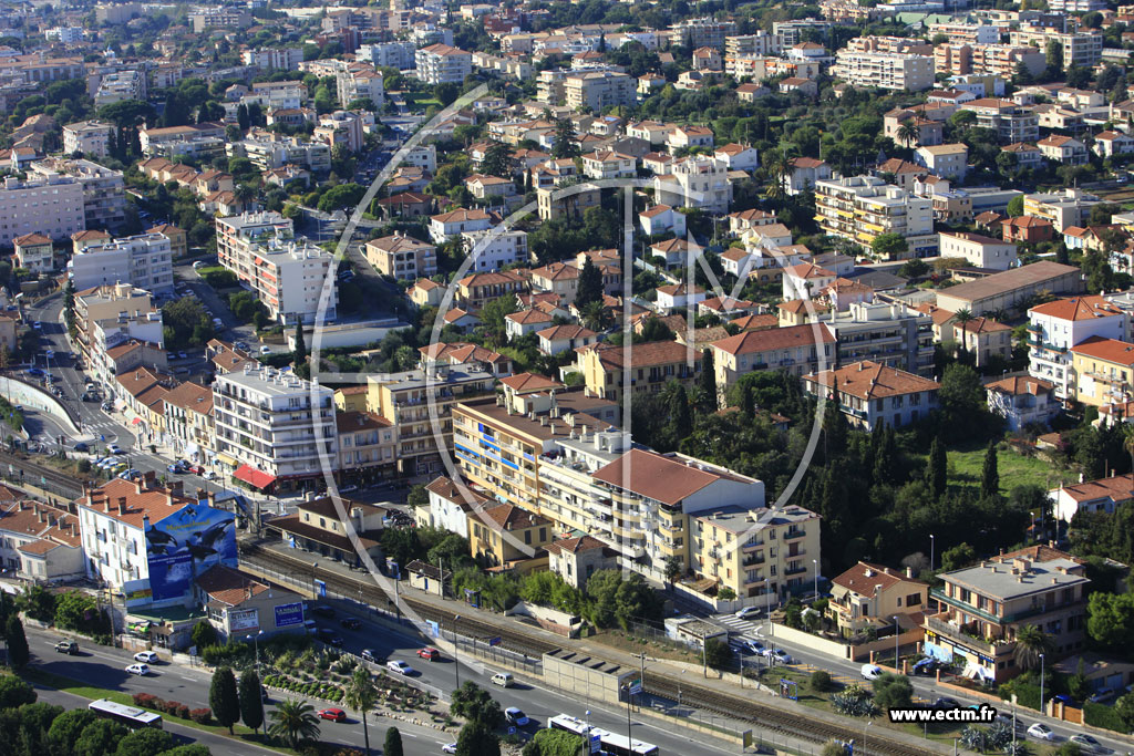 Photo arienne de Saint-Laurent-du-Var (Rue Lonard Anfossi)