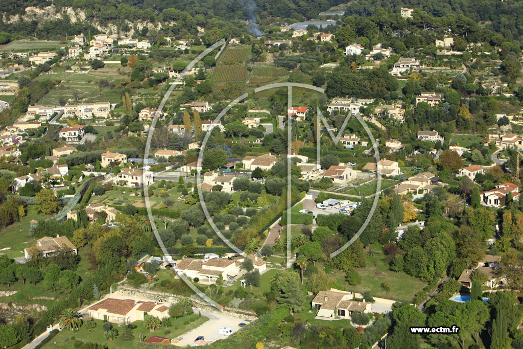 Photo arienne de Saint-Paul (Chemin de Saint-Etienne)