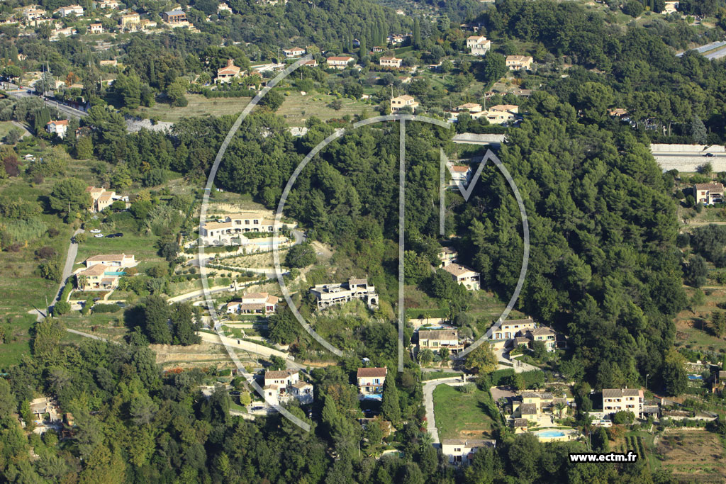 Photo arienne de Saint-Paul (Chemin de Versailles)