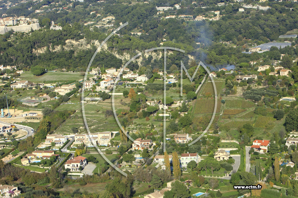 Photo arienne de Saint-Paul (Chemin du Cercle)