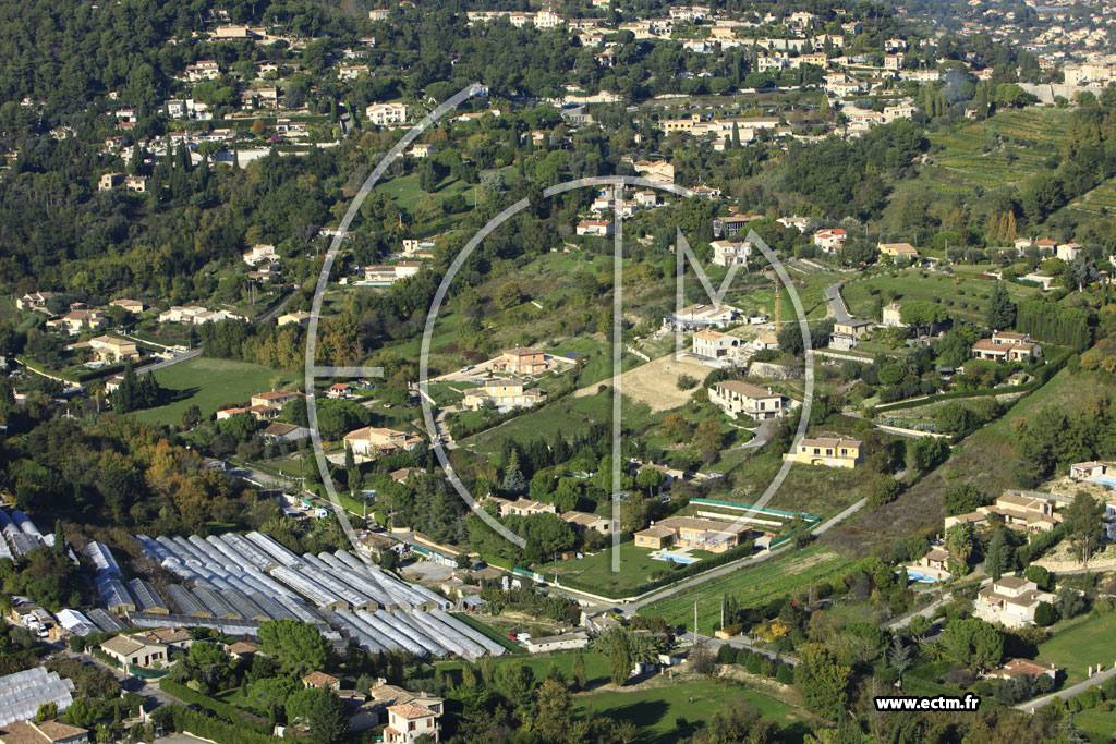 Photo arienne de Saint-Paul (Chemin du Cercle)
