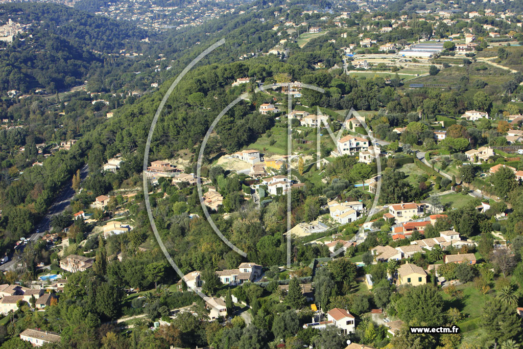 Photo arienne de Saint-Paul (Clos de Louve)