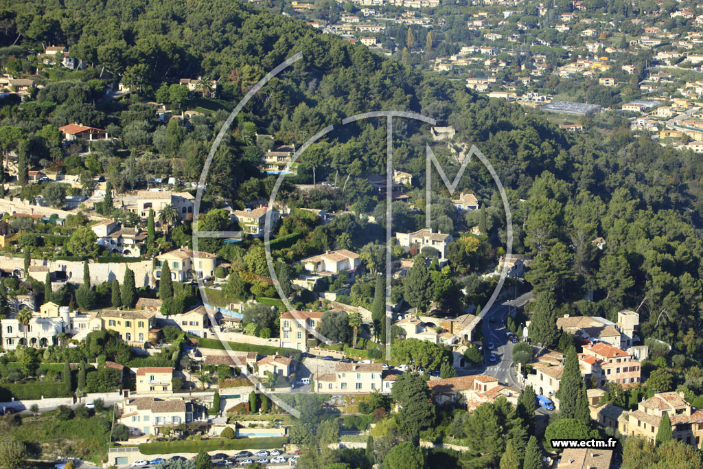 Photo arienne de Saint-Paul (Route de la Colle)