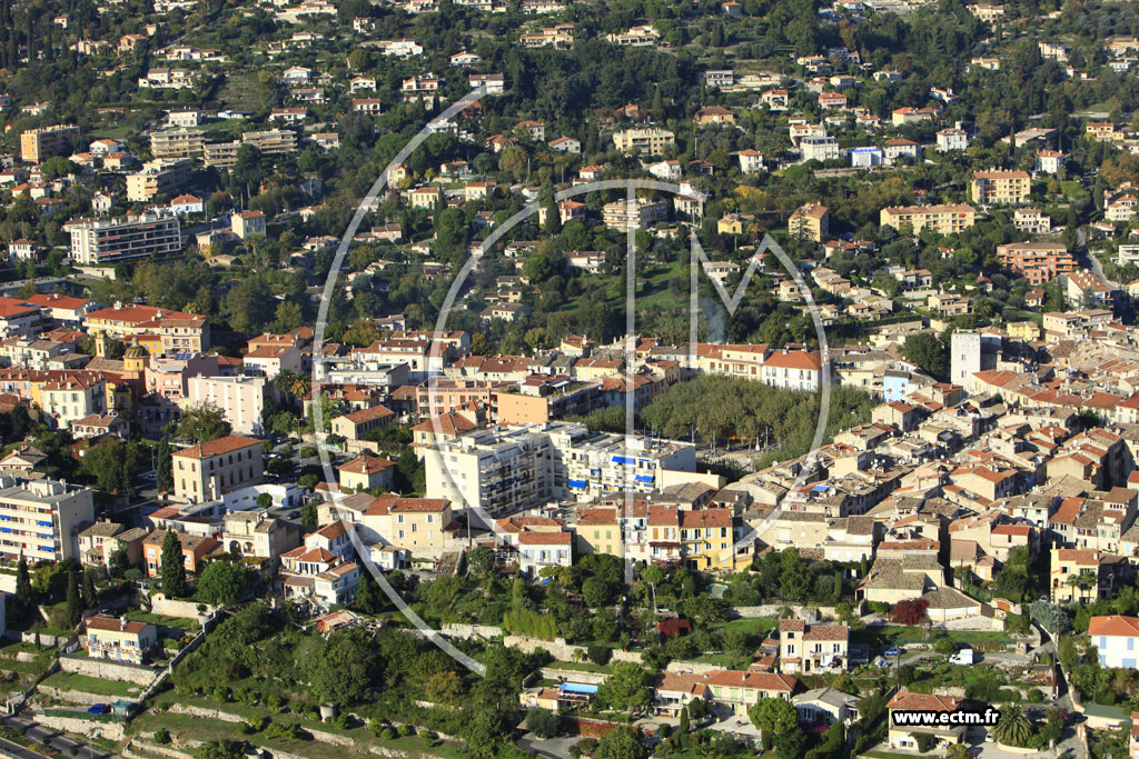 Photo arienne de Vence