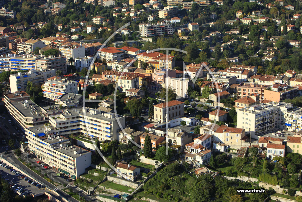 Photo arienne de Vence