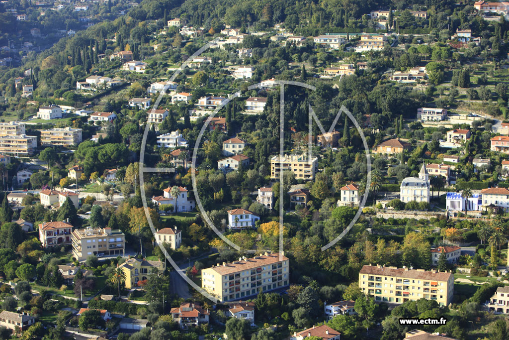 Photo arienne de Vence (Avenue de Provence)